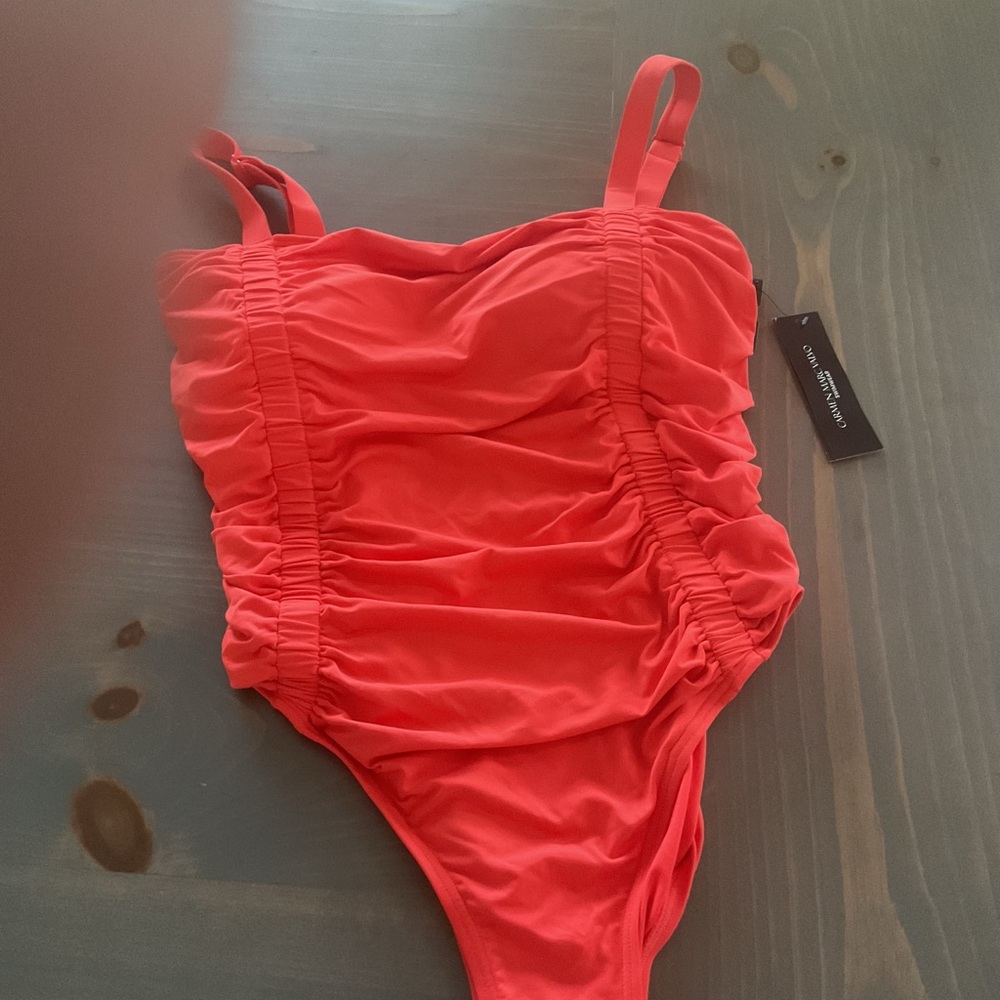NWT Carmen Marc Swimsuit Sz 12